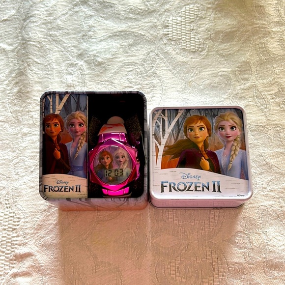 Disney Frozen II Pink Flashing Digital Watch - Picture 2 of 2